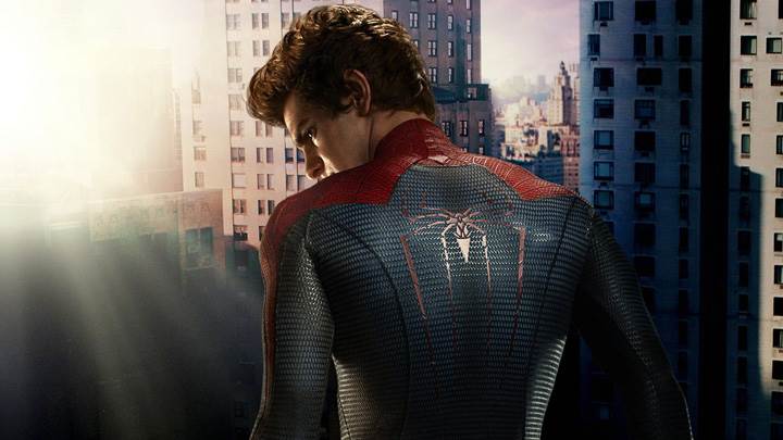 The Amazing Spider-Man – Andrew Garfield Back Pose As Spider-Man